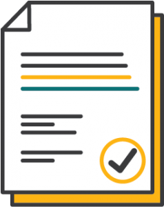 Documents Icon with check mark